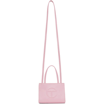 TELFAR Pink Small Shopping Tote