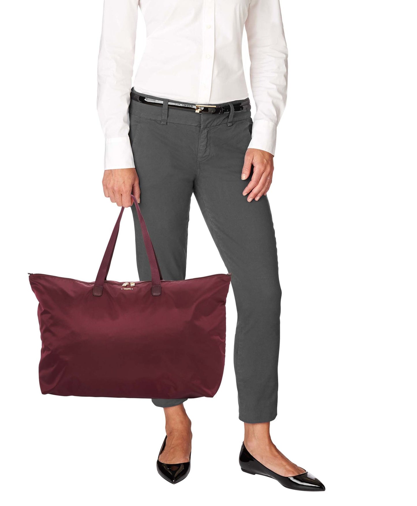 Tumi Voyageur Just In Case Cordovan Tote