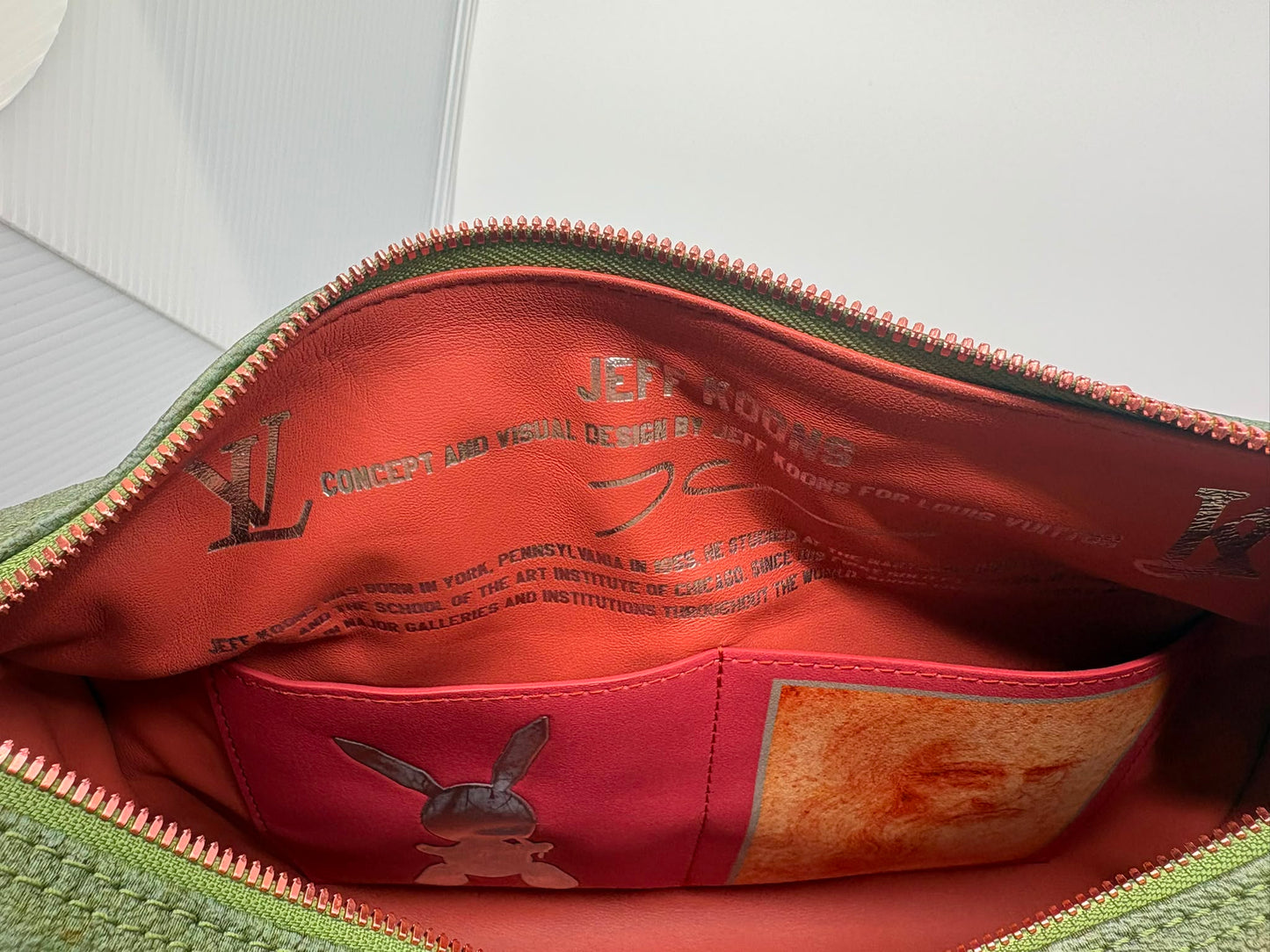 Louis Vuitton Mona Lisa Printed Leather Masters Collection Leonardo Da Vinci Speedy 30 Boston Bag