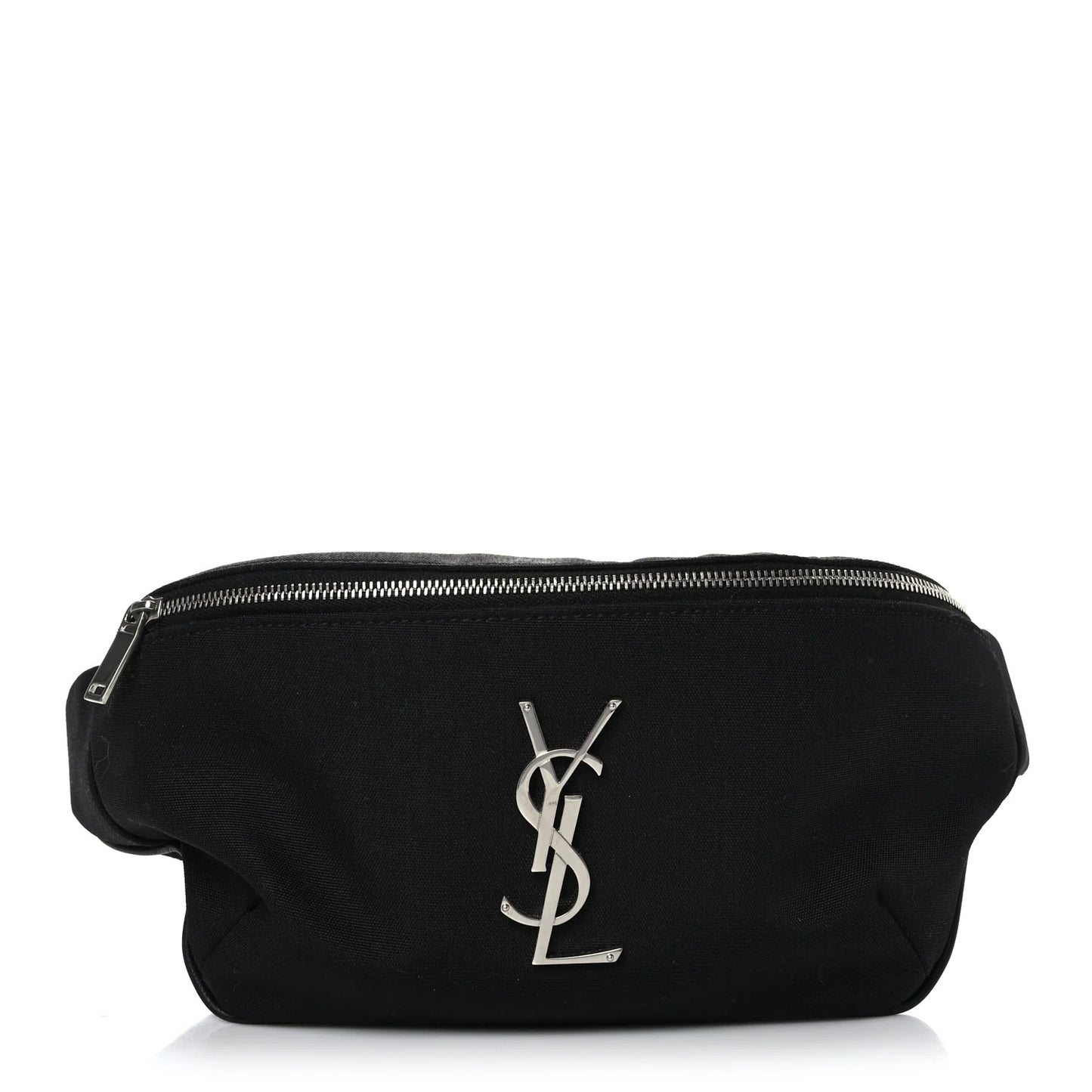 SAINT LAURENT Canvas Monogram Belt Bag