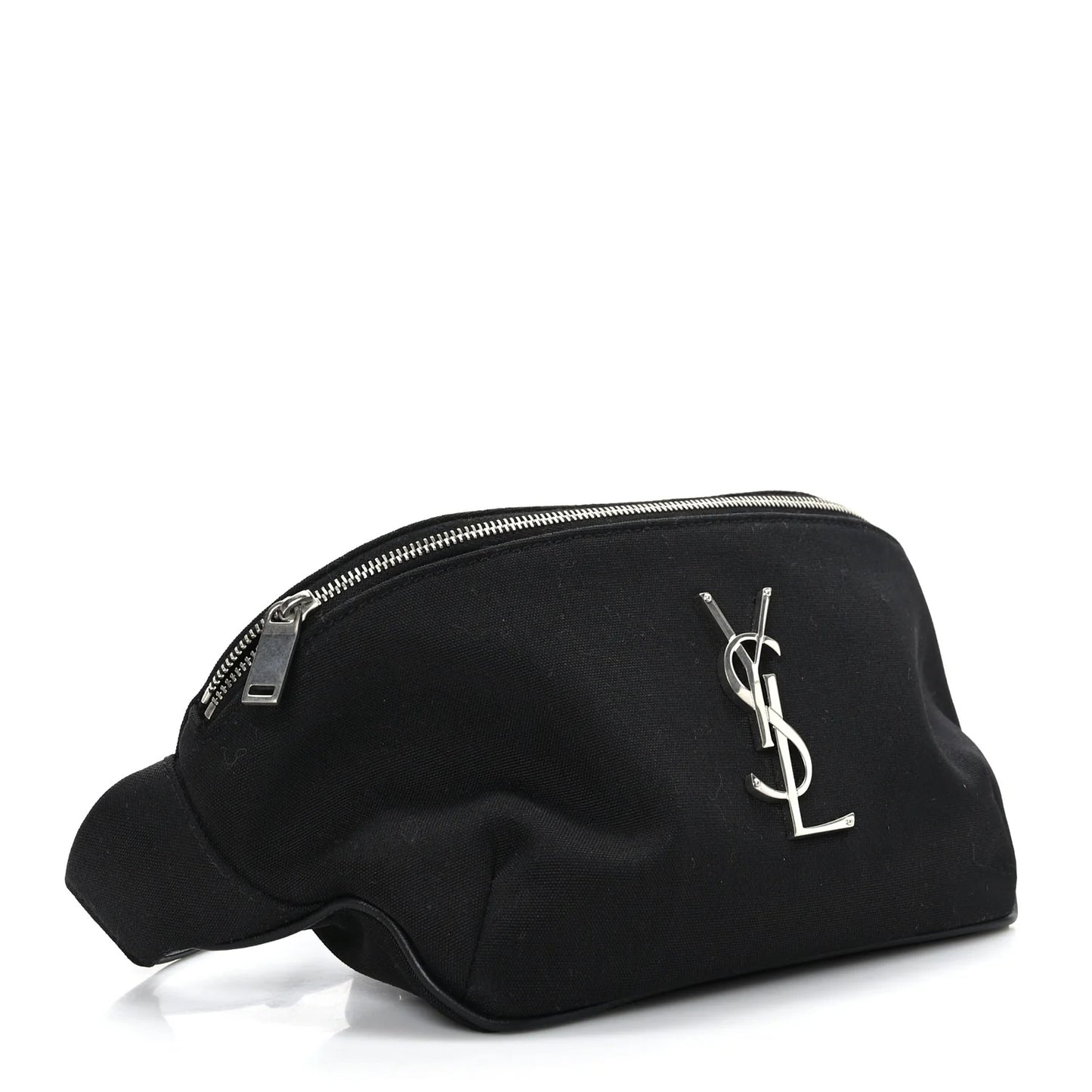 SAINT LAURENT Canvas Monogram Belt Bag